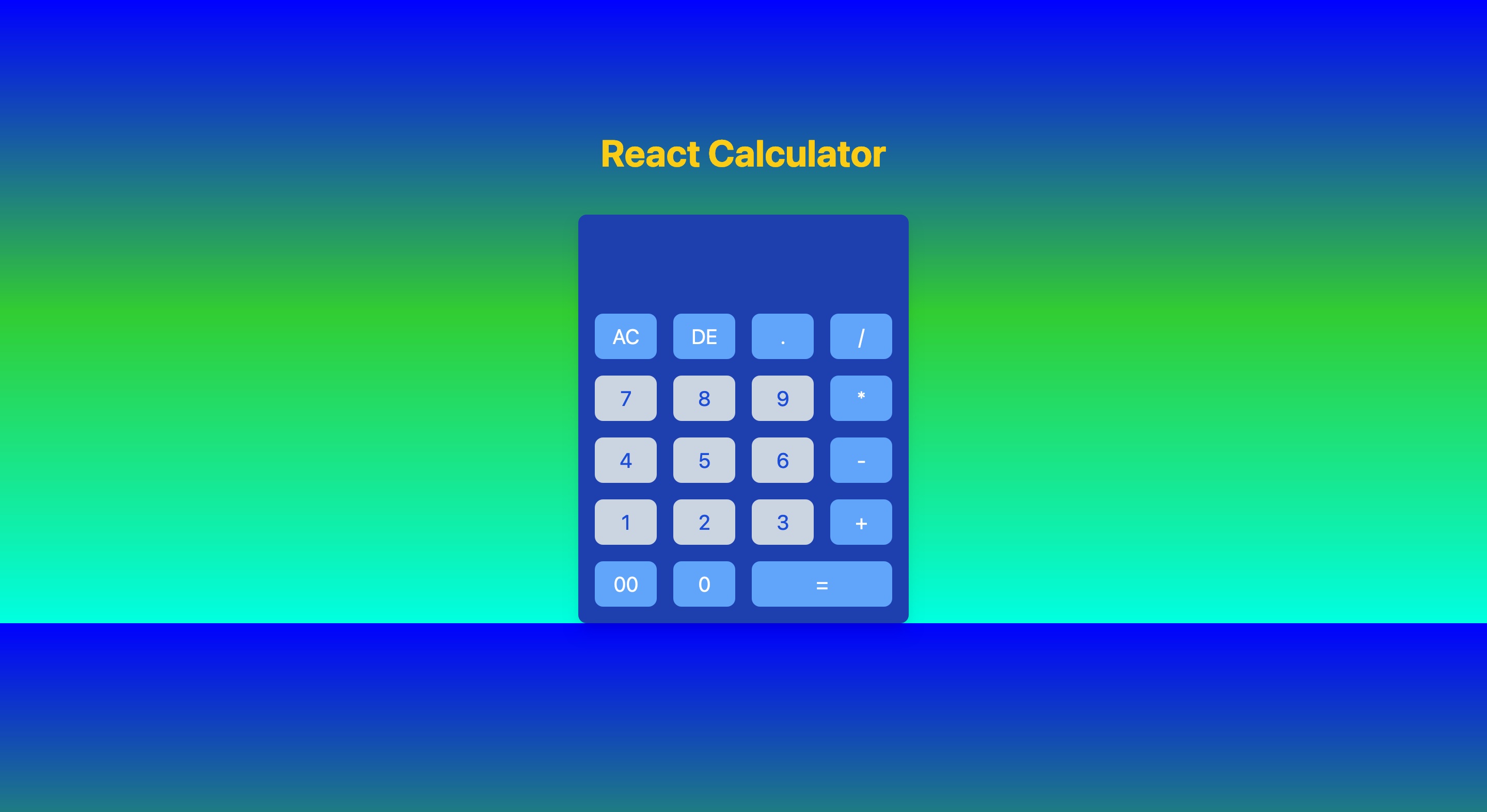 React Calculator